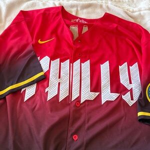 Philadelphia Phillies Suarez Stitched City Connect Jersey Men’s XXXL- NWT